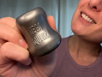 Anteprima: Oxballs MEGA SQUEEZE ergofit ball stretcher argento