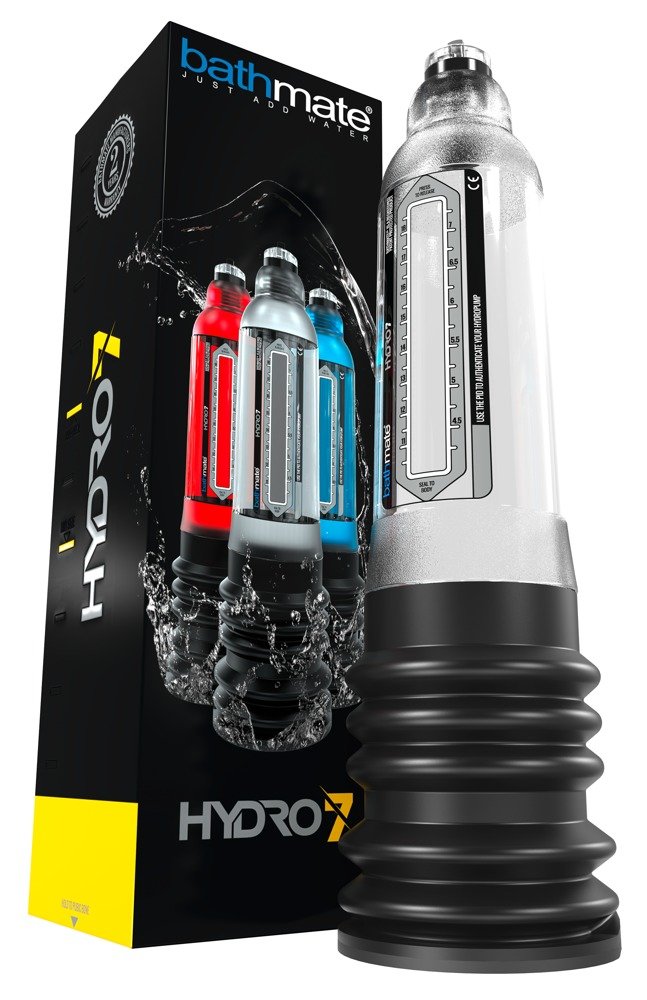 Pompa per il pene Hydro7 con acqua - Delicata ed efficace
