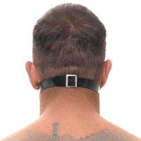 Anteprima: Latex Hohlknebel mit Mundrohr