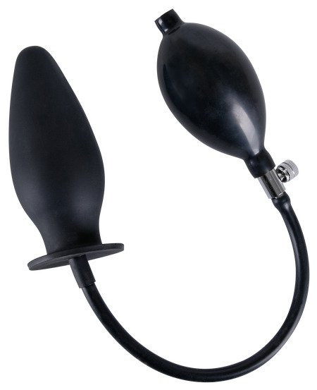 Gonfiabile nero vero anal plug Gonfiabile nero vero anal plug