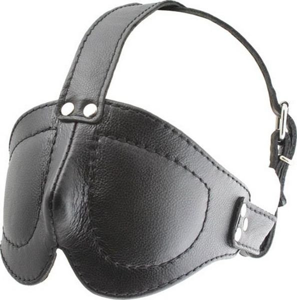 Maschera per gli occhi in pelle Mister B Deluxe