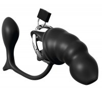 Peniskäfig Gas Ace con anal plug