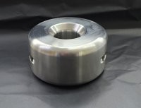 Edelstahl Ballstretcher Höhe: 60 Innendurchmesser: 35 mm Gewicht: 4 kg Edelstahl Ballstretcher Höhe: 60 Innendurchmesser: 35 mm Gewicht: 4 kg