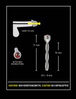 Anteprima: Dilatatore solido con pietra preziosa