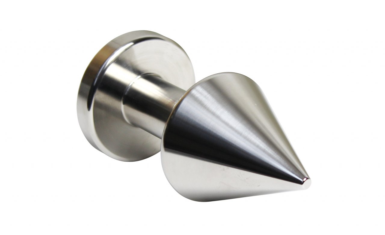 Tappo anale in acciaio inox Ø 50 mm a scelta con scritte Tappo anale in acciaio inox Ø 50 mm a scelta con scritte