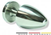Anteprima: Glänzender Buttplug aus poliertem Edelstahl