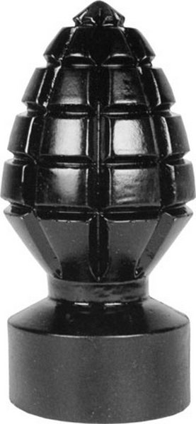 All Black Andreas anal plug - la granata nel letto 14,5x 6,5cm All Black Andreas anal plug - la granata nel letto 14,5x 6,5cm