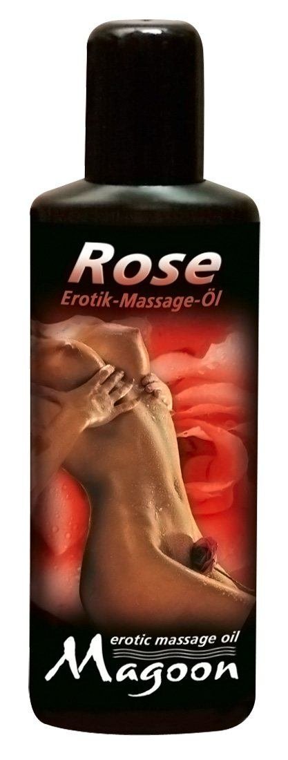 Olio da massaggio erotico alla rosa 100 ml