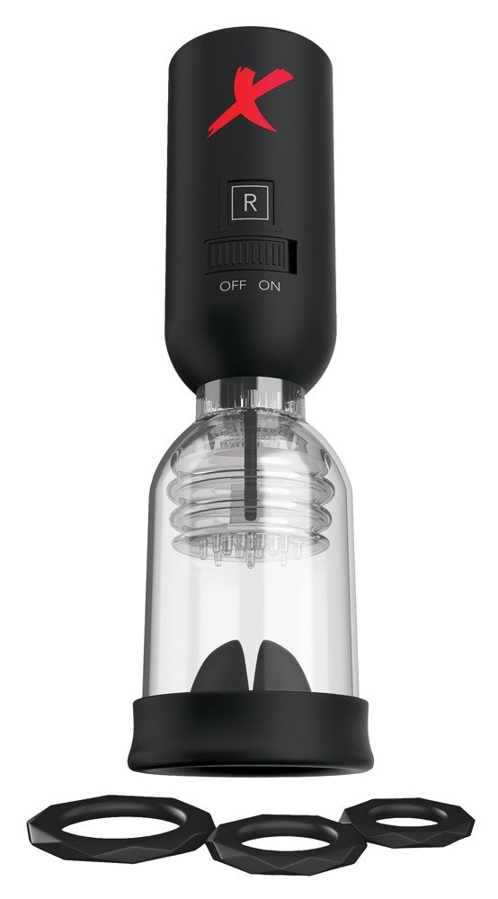 Pompa aspirante per glande con vibrazione