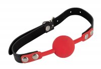 Anteprima: Roter Mundknebel aus Silikon