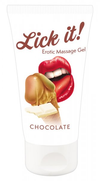 Gel massaggio erotico al cioccolato