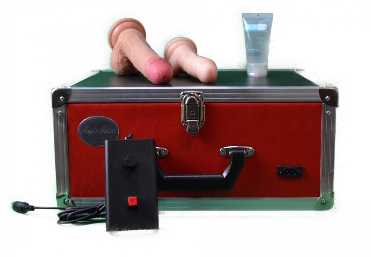 Fucking machine en un estuche: discreto y potente Fucking machine en un estuche: discreto y potente