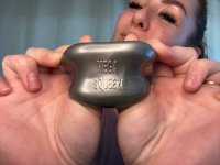 Anteprima: Oxballs MEGA SQUEEZE ergofit ball stretcher argento