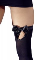 Anteprima: Calze hold-up con abbellimento di strass