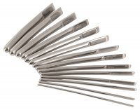Hegar Dilatoren-Set aus Metall 14 Teile