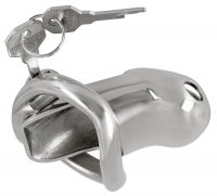 Anteprima: Cock Cage II Edelstahl-Peniskäfig – schräge Produktansicht