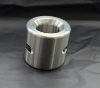 Edelstahl Ballstretcher Höhe:60 Innendurchmesser: 29 mm Außendurchmesser 65 mm