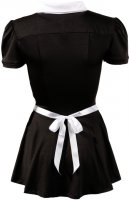 Anteprima: Hausmädchen Kostüm schwarzes Minikleid