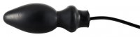 Anteprima: Anal plug gonfiabile in lattice nero