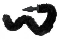 Anteprima: Analplug mit flauschigem Katzenschwanz 