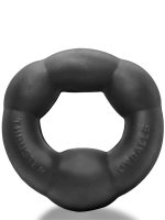 Anteprima: Oxballs THRUSTER Penisring Night Edition Schwarz – Vorderansicht