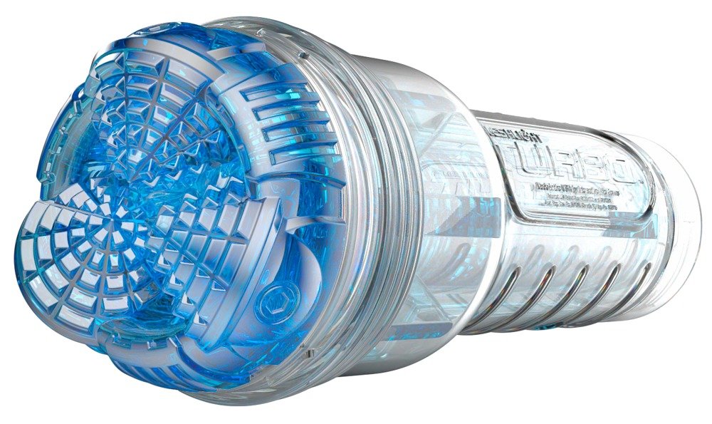 Blu trasparente masturbator Turbo Core Blu trasparente masturbator Turbo Core