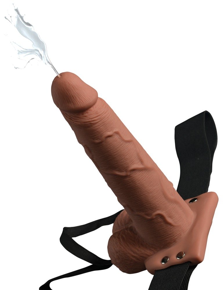 Squirting Strap-on con palline interne Ø 4.1 cm Squirting Strap-on con palline interne Ø 4.1 cm