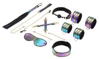 Esclusivo set di costrizione Glossy Rainbow per intense esperienze di bondage