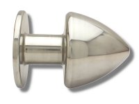 Anteprima: 100 mm Buttplug aus Edelstahl - nur für echte Profis