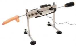 Macchina del sesso con due dildo Macchina del sesso con due dildo