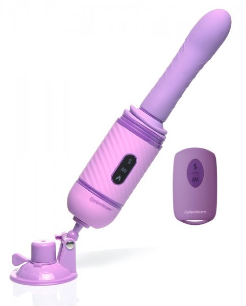Love Thrust-Her Vibrator mit Saugfuß – Produktansicht