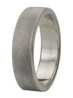 Anteprima: Cockring aus Edelstahl 15 mm breit geriffelt