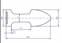 Anteprima: Buttplug Edelstahl 35 mm