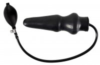 Anteprima: Anal plug gonfiabile in lattice nero