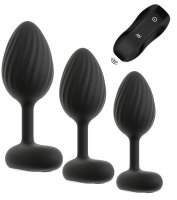 Anteprima: Vibro-anal plug Set con telecomando Anteprima: Vibro-anal plug Set con telecomando