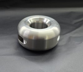 Edelstahl Ballstretcher Höhe: 40 Innendurchmesser: 30 mm Gewicht: 1 kg Edelstahl Ballstretcher Höhe: 40 Innendurchmesser: 30 mm Gewicht: 1 kg