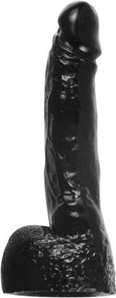 Dildo anale nero Wilhelm 22x4,5cm