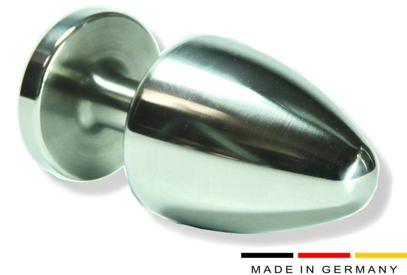 Acciaio inox anal plug Ø 50 mm - Made in Germany