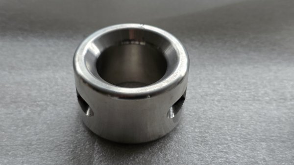 Edelstahl Ballstretcher Höhe: 40 Innendurchmesser: 36 mm Gewicht: 0,56 kg