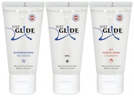 Just-Glide-Set - für den besonderen Sexspaß - auf Wasserbasis Just-Glide-Set - für den besonderen Sexspaß - auf Wasserbasis