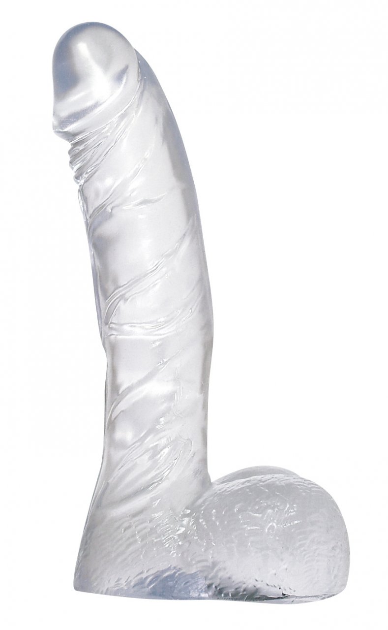 Dildo naturale cristallino piccolo - Ø 3 x 14 cm